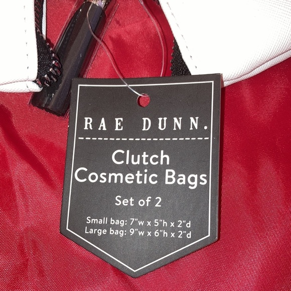 Rae Dunn Bag Set “But First Makeup” &  “Get Cute” - Picture 5 of 6